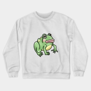 Bug-Eyed Frog (Coloured) Crewneck Sweatshirt